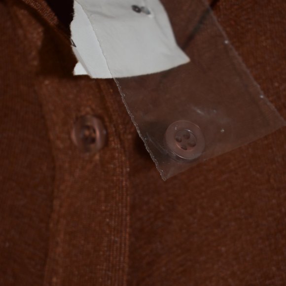 Rue 21 Brown Gathered Short sleeve Shirt Ruched Dress size - Picture 5 of 16